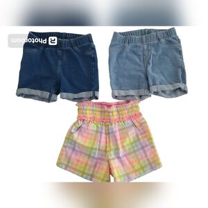 Cat & Jack and Garanimals Bundle Shorts Baby Girl Size 18 Months